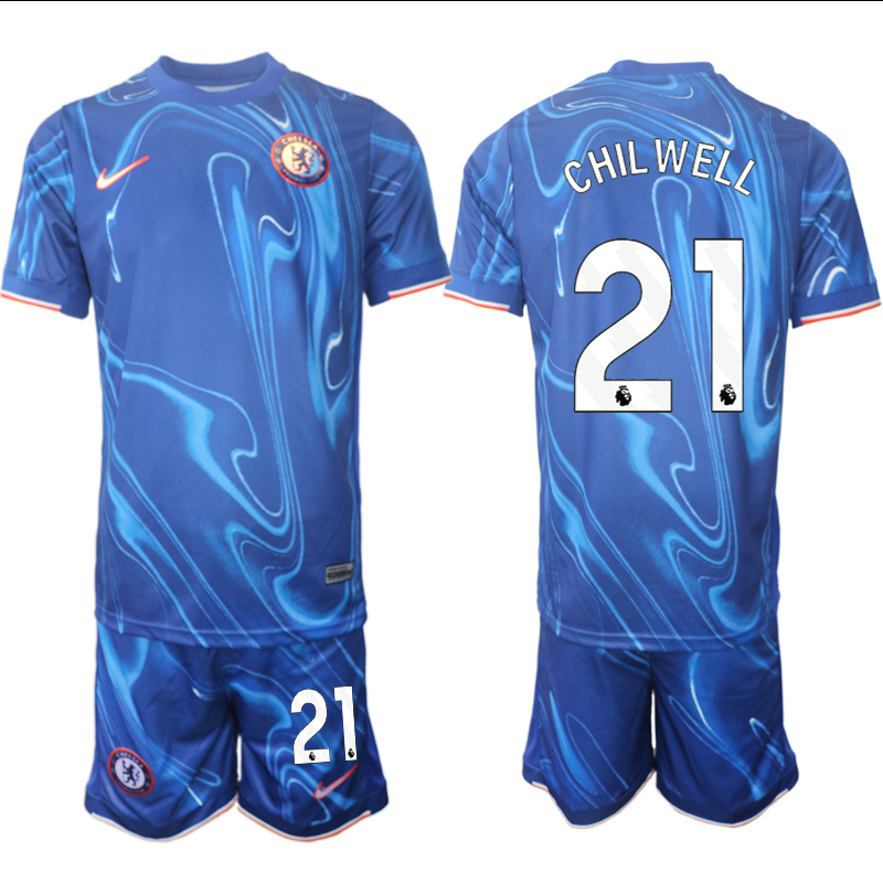 Men 2024-2025 Club Chelsea home Blue #21 Soccer Jersey->indianapolis colts->NFL Jersey